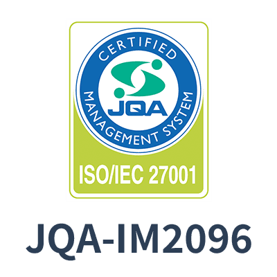 ISO/IEC 27001 認証ロゴ